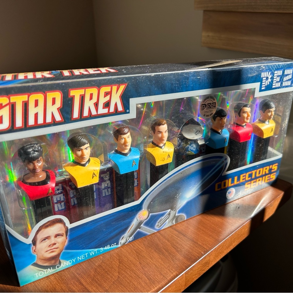 NEW STAR TREK PEZ SET